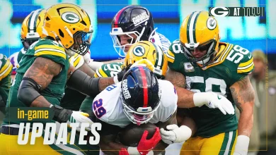 Giants lead Packers 7-0 after first quarter