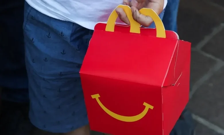 Girl taken to hospital after drinking 'disinfectant' from McDonald's Happy Meal bottle