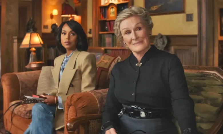 Glenn Close on 'Knives Out 3, Bad 'All's Fair' Reviews and Kim Kardashian