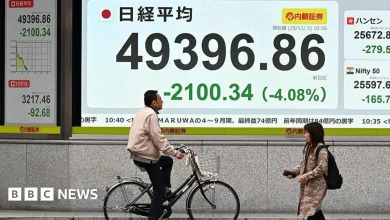 Global tech shares fall over AI bubble fears