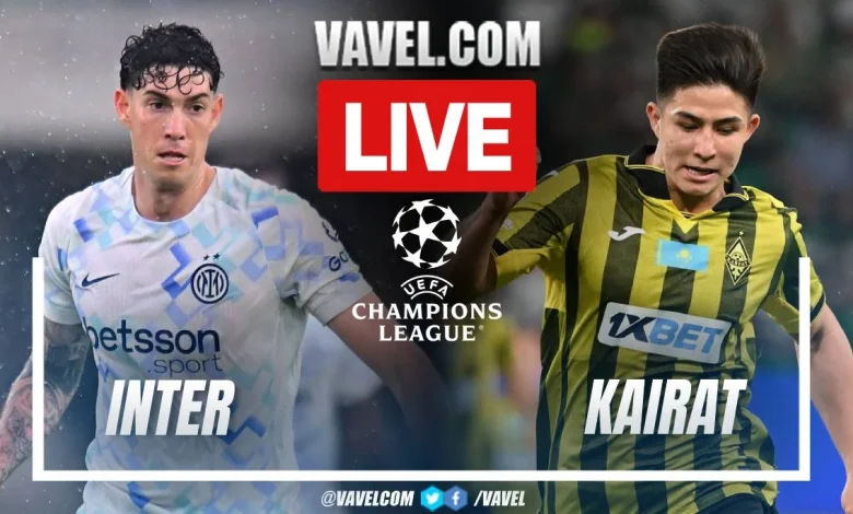 Goals and Highlights: Inter 2-1 Kairat in UEFA Champions League