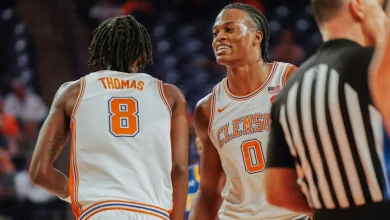 Godfrey Double-Double; Wahlin’s 14 Help Lead Tigers Past Eagles 83-56