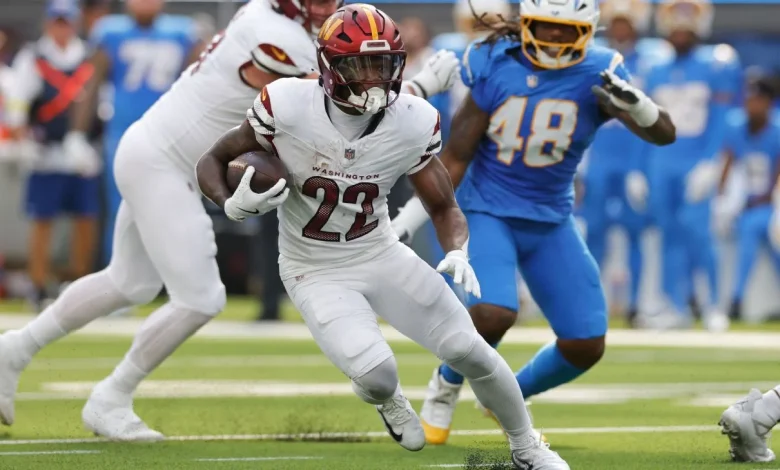 'Going to keep chipping away': Commanders trying to revive reeling run game