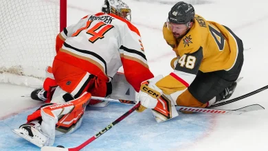 Golden Knights Lose In Overtime To First-Place Anaheim