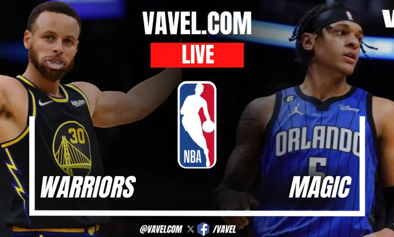 Golden State Warriors vs Orlando Magic LIVE Score Updates in NBA Game