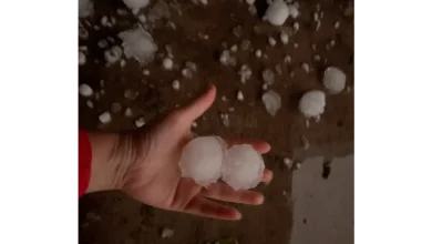 Golf ball-sized hailstorm slams Portland and Taft, leaving trail of damage