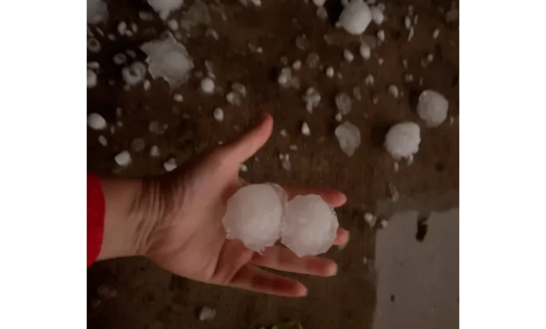 Golf ball-sized hailstorm slams Portland and Taft, leaving trail of damage