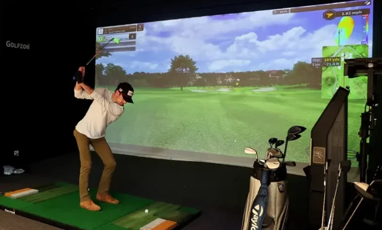 Golfer qualifies for prestigious tour event … on a SIMULATOR