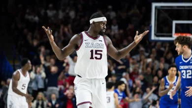 Gonzaga forward Graham Ike hits scoring milestone against Creighton