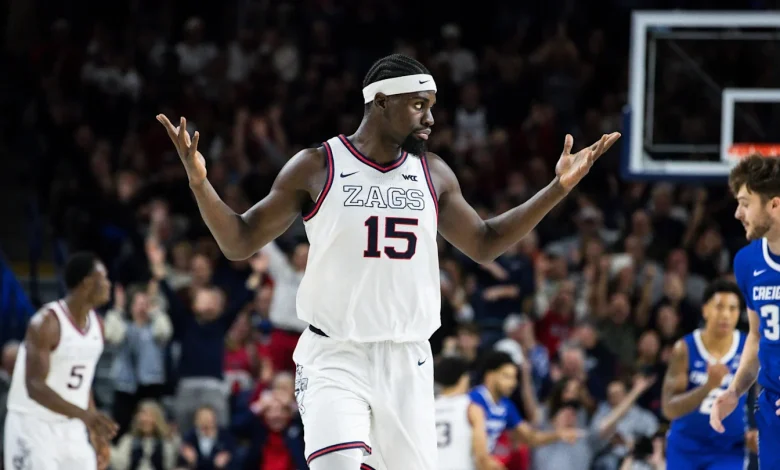 Gonzaga forward Graham Ike hits scoring milestone against Creighton