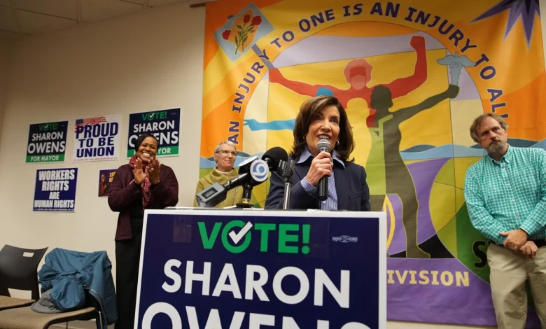 Gov. Hochul gives last minute endorsement to Sharon Owens for Syracuse Mayor race