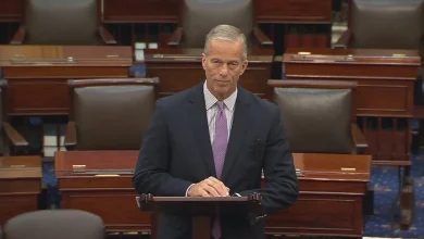 Government shutdown on verge of surpassing record as Thune says he's "optimistic" about ending impasse this week