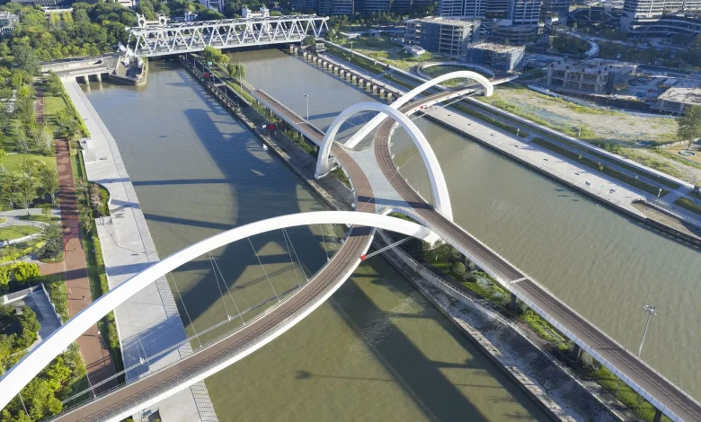 Grand Canal Gateway Bridge - Hangzhou / Zaha Hadid Architects