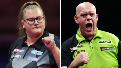 Grand Slam of Darts 2025: Beau Greaves faces Michael van Gerwen on Saturday as groups revealed