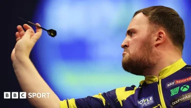 Grand Slam of Darts: Luke Littler one win away from usurping Luk Humphries as world number one