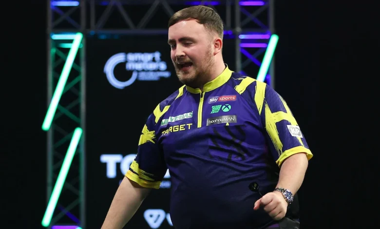 Grand Slam of Darts: Luke Littler ready for 'fireworks' against Josh Rock in quarter-finals