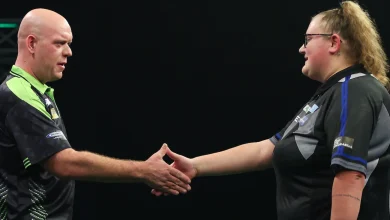 Grand Slam of Darts: Michael van Gerwen pips Beau Greaves in final-leg thriller as Luke Littler, Luke Humphries make winning starts