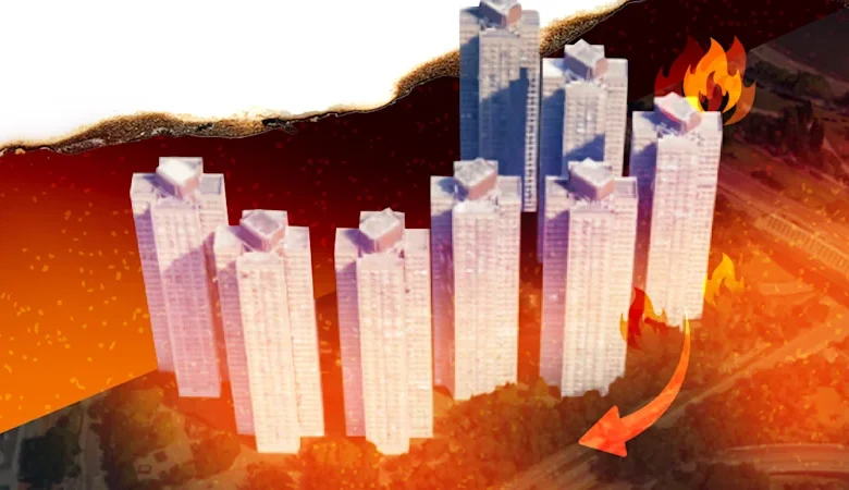 Graphics and video show Hong Kong fire’s rapid, deadly spread