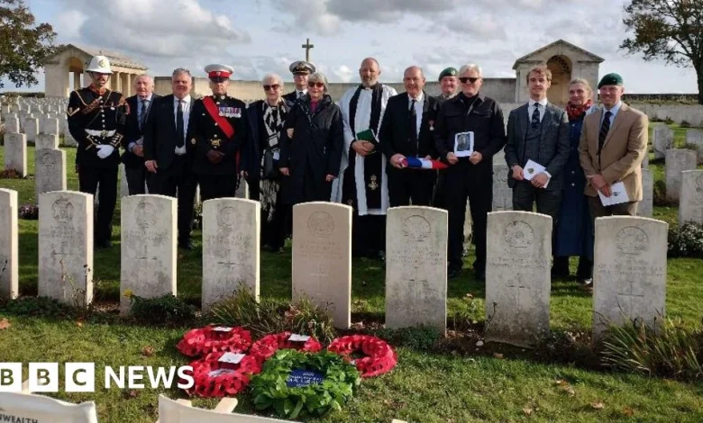 Graves of lost World War One marines from Surrey and Kent identified