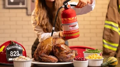 Gravy-Filled Fire Extinguishers