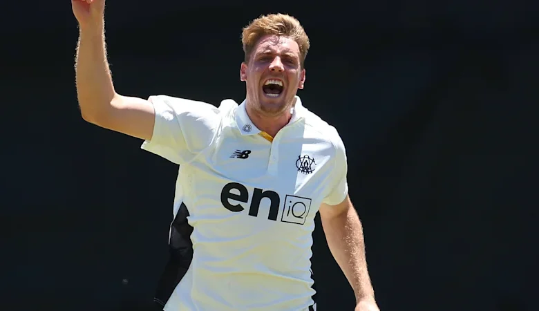 Green impresses on return to bowling as Webster presses Ashes case with five-wicket haul