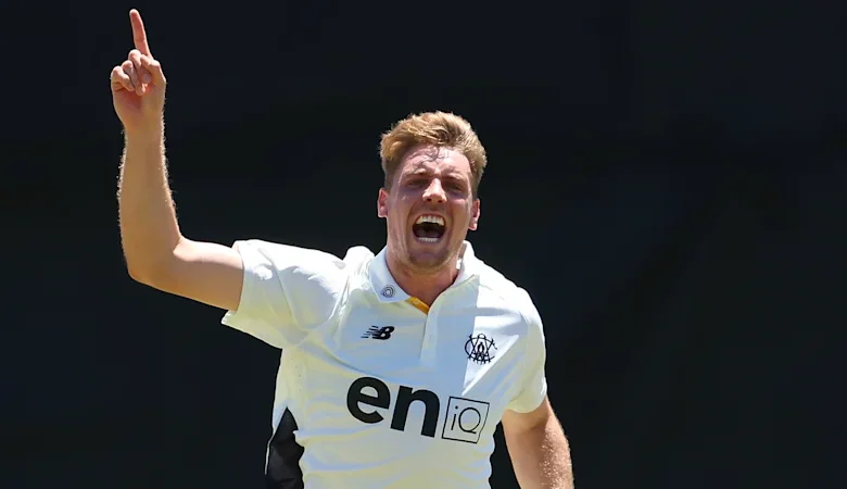 Green takes early wicket on bowling return as Webster presses Ashes case with five-wicket haul