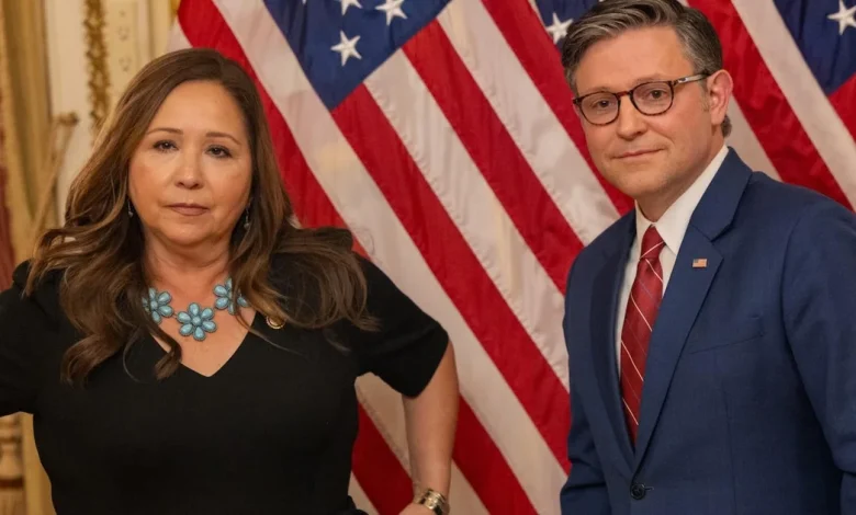 Grijalva says she believes Johnson delaying her swearing-in was tactic to postpone Epstein vote