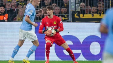 Grosse Aufgabe für Kobel: Hält das BVB-Abwehrbollwerk auch gegen Manchestester City?