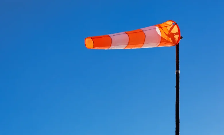 Gusty winds today, High risk for wildfires