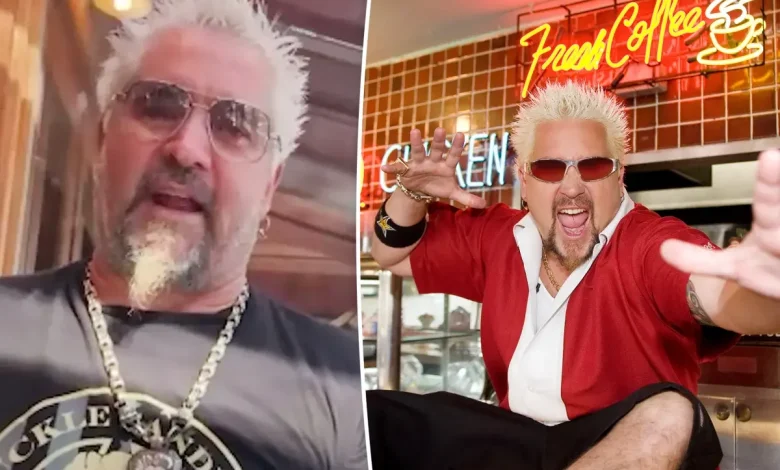 Guy Fieri rushed to hospital after suffering gruesome on-set injury that left him wheelchair-bound