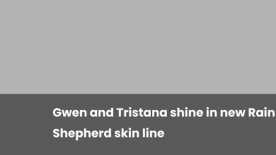 Gwen and Tristana shine in new Rain Shepherd skin line