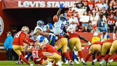 HIGHLIGHTS: Rams OLB Jared Verse stretches over the 49ers o-line to block an extra point