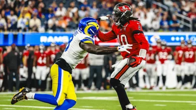 HIGHLIGHTS: Rams OLB Jared Verse's relentless rush drops Buccaneers QB Teddy Bridgewater for a 12-yard sack