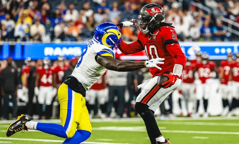 HIGHLIGHTS: Rams OLB Jared Verse's relentless rush drops Buccaneers QB Teddy Bridgewater for a 12-yard sack