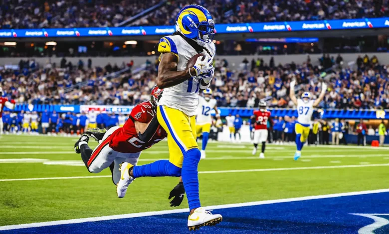 HIGHLIGHTS: Rams WR Davante Adams catches a 24-yard touchdown dime from QB Matthew Stafford against the Buccaneers