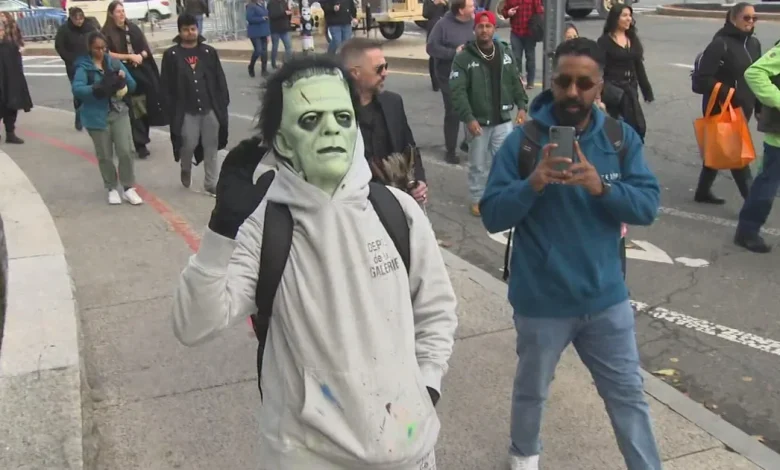 Halloween in Salem, Massachusetts is "seriously the coolest place" as thousands descend on Witch City