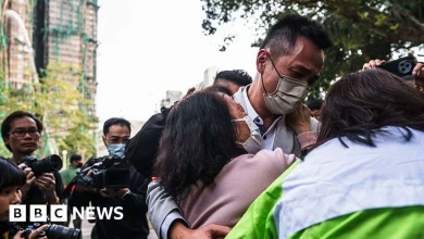 'Hang in there': Agonising wait for hundreds missing after Hong Kong blaze