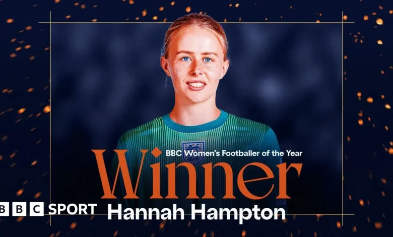 Hannah Hampton voted BBC Women's Footballer of the Year