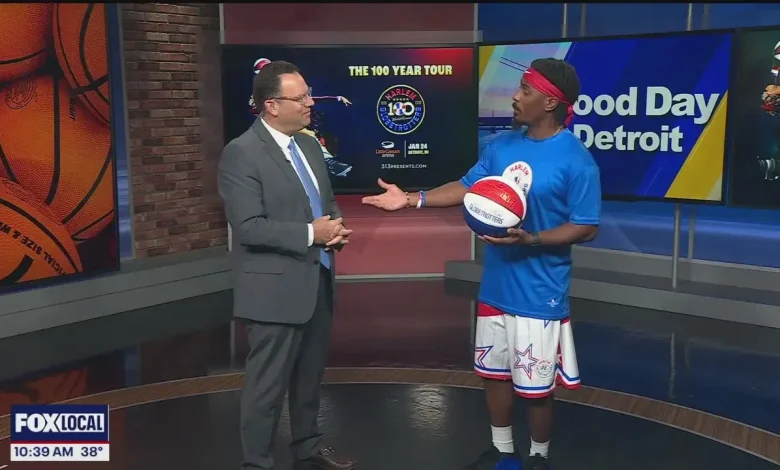 Harlem Globetrotters celebrate 100 years, bring show to Detroit