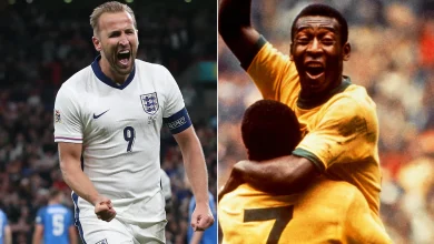 Harry Kane on brink of matching Pele as England head to Albania for final World Cup qualifier