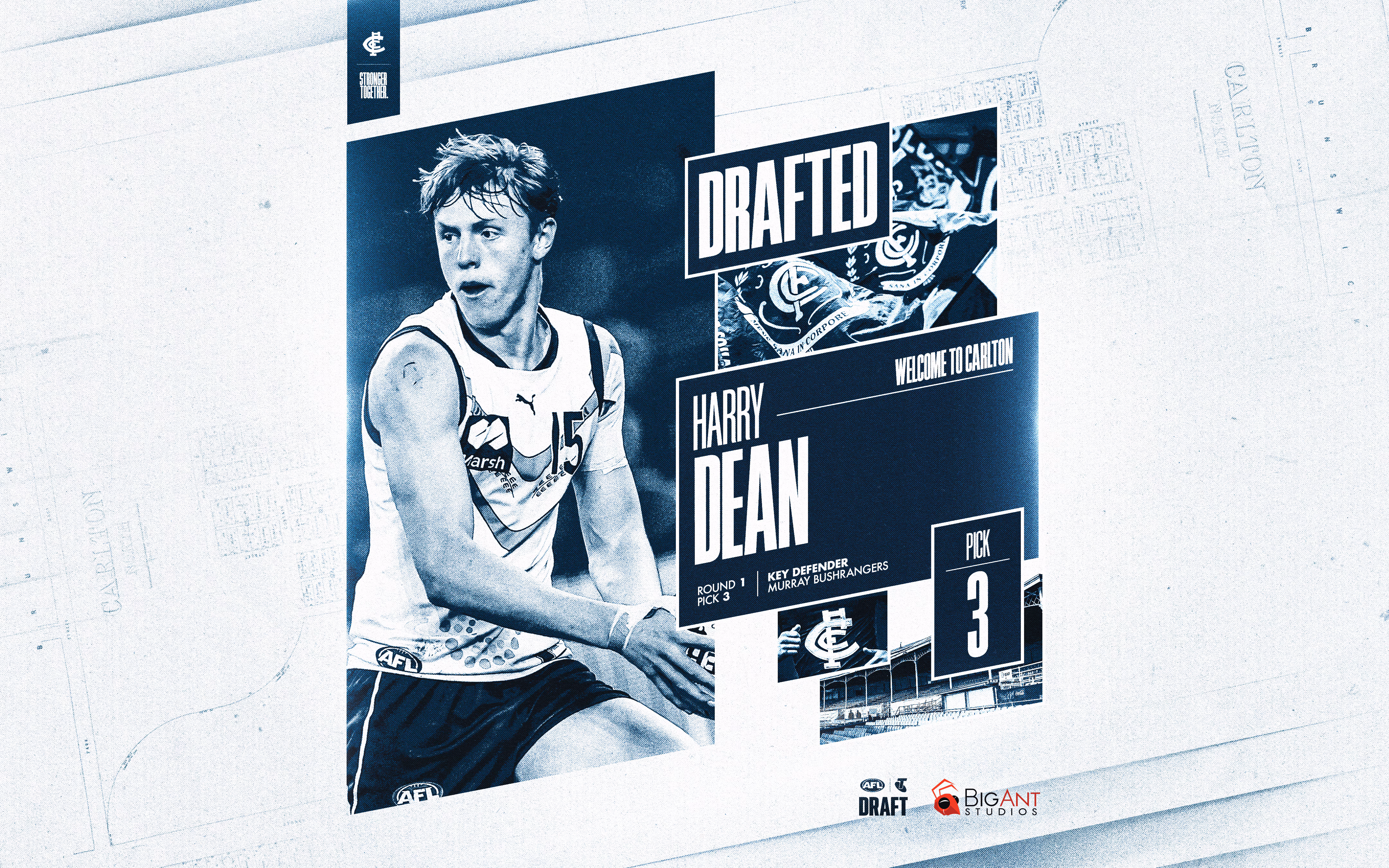 Harry’s home: Dean officially becomes a Blue