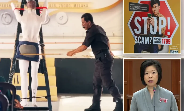 Harsh new caning penalty introduced for scammers in Singapore