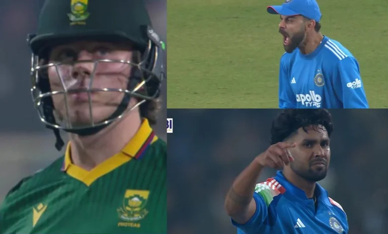 Harshit Rana gives Dewald Brevis an ugly send-off, Virat Kohli joins - ICC punishment incoming?