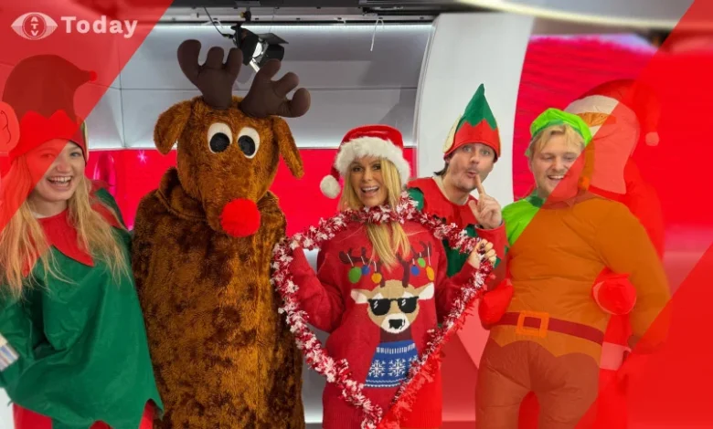 Heart Breakfast ‘switches on Christmas’