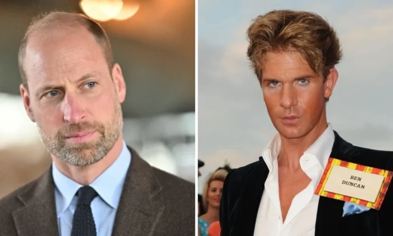 Heartbreak as Prince William's friend plunges 100ft to his death