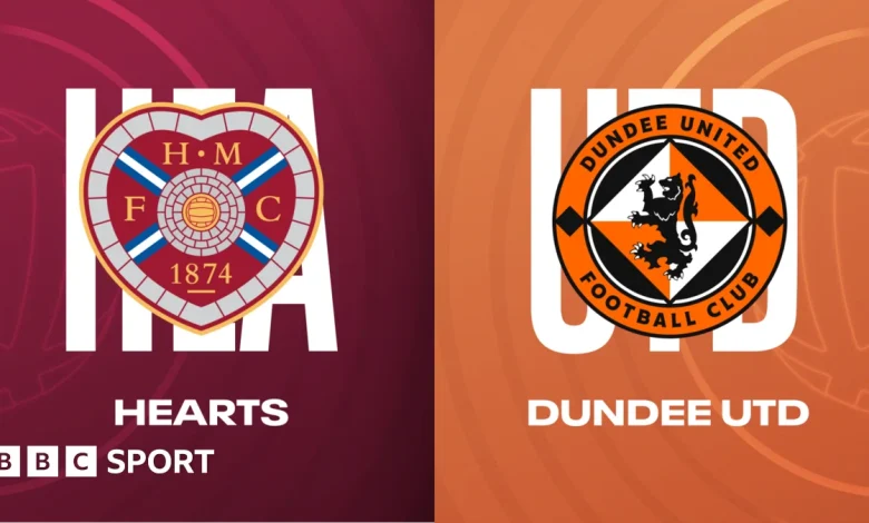 Hearts vs Dundee United: Scottish Premiership text updates & match report