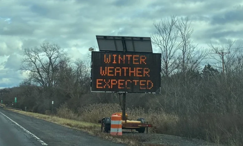 Heavy lake effect snow and wind will cause dangerous driving on Friday and Friday night