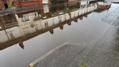 Heavy rain and poor drainage causes fortnight of floodwater in east Belfast as residents unable to park and bins left uncollected