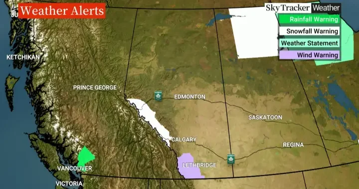 Heavy snow forecast prompts warning of possible avalanches in Rocky Mountains