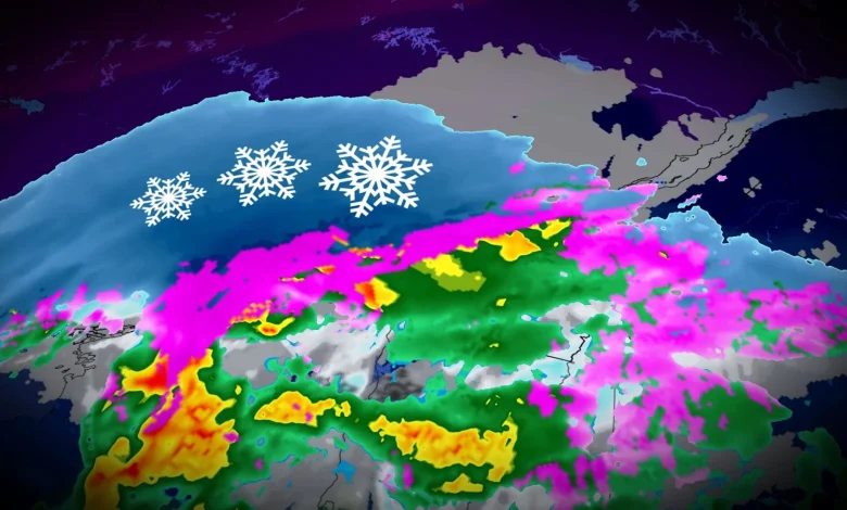 Heavy snow persists in Quebec, second wave arrives Monday